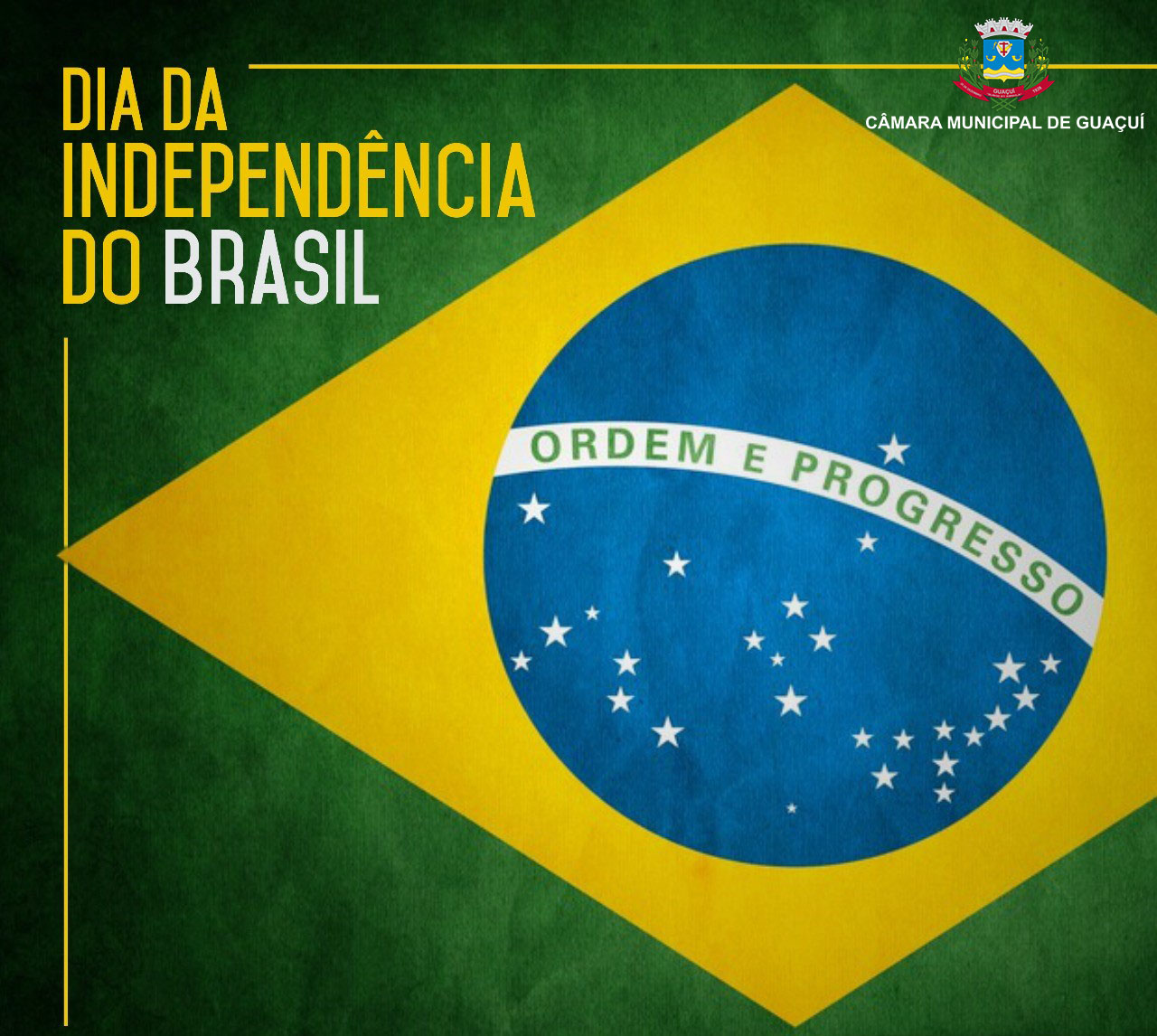 7 DE SETEMBRO - PROCLAMAÇÃO DA INDEPENDÊNCIA.